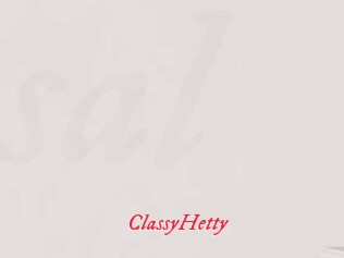 ClassyHetty